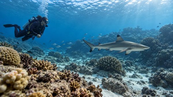 Plonger à la Réunion : rencontres avec les requins en sécurité