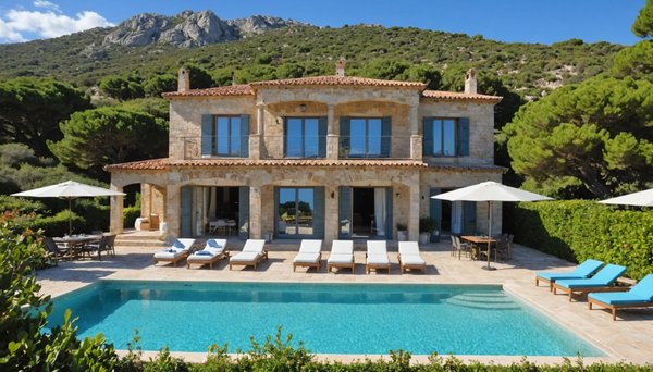 Location villa luxe en corse : séjour d'exception en Île de beauté